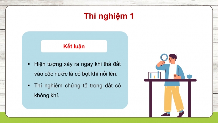 Giáo án điện tử Khoa học 5 kết nối Bài 1: Thành phần và vai trò của đất đối với cây trồng