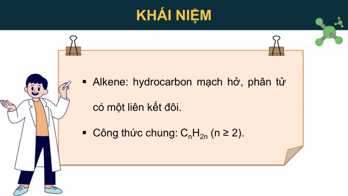 Giáo án điện tử KHTN 9 kết nối - Phân môn Hoá học Bài 24: Alkene