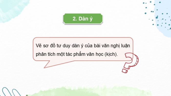 Giáo án PPT dạy thêm Ngữ văn 9 Kết nối bài 5: Viết bài văn nghị luận phân tích một tác phẩm văn học (kịch)