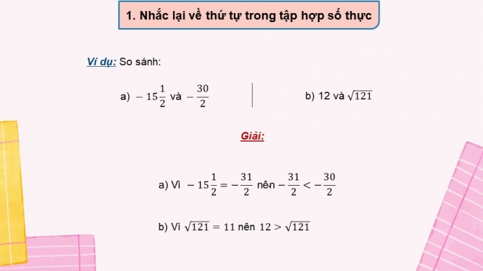 Giáo án PPT dạy thêm Toán 9 Cánh diều Bài 1: Bất đẳng thức