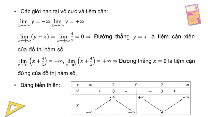 Giáo án PPT dạy thêm Toán 12 chân trời Bài 4: Khảo sát và vẽ đồ thị một số hàm số cơ bản (P2)