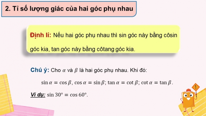 Giáo án PPT dạy thêm Toán 9 Kết nối bài 11: Tỉ số lượng giác của góc nhọn