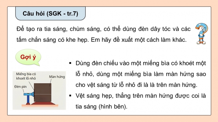 Giáo án điện tử KHTN 9 kết nối - Phân môn Vật lí Bài 1: Nhận biết một số dụng cụ, hoá chất. Thuyết trình một vấn đề khoa học