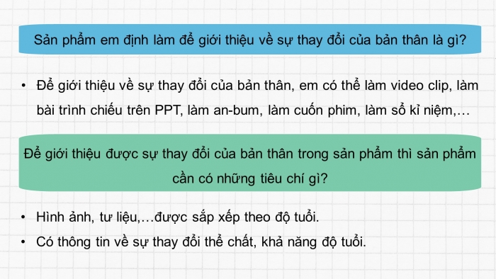 Giáo án điện tử Hoạt động trải nghiệm 5 chân trời bản 1 Chủ đề 1 Tuần 4