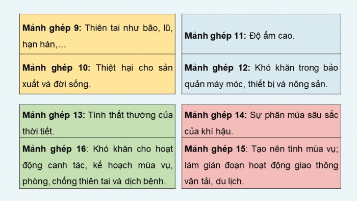 Giáo án điện tử Địa lí 12 chân trời Bài 2: Thiên nhiên nhiệt đới ẩm gió mùa (bổ sung)