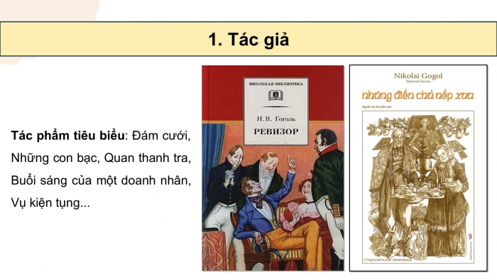 Giáo án PPT dạy thêm Ngữ văn 12 chân trời Bài 5: Màn diễu hành – trình diện quan thanh tra (N. Gô-gôn)