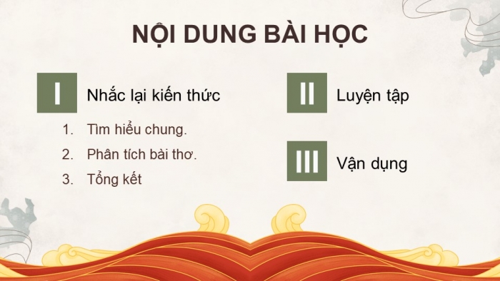 Giáo án PPT dạy thêm Ngữ văn 9 Cánh diều bài 1: Phò giá về kinh (Tụng giá hoàn kinh sư – Trần Quang Khải)