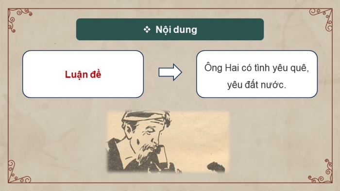 Giáo án PPT dạy thêm Ngữ văn 9 Cánh diều bài 10: Về truyện “Làng” của Kim Lân (Nguyễn Văn Long)