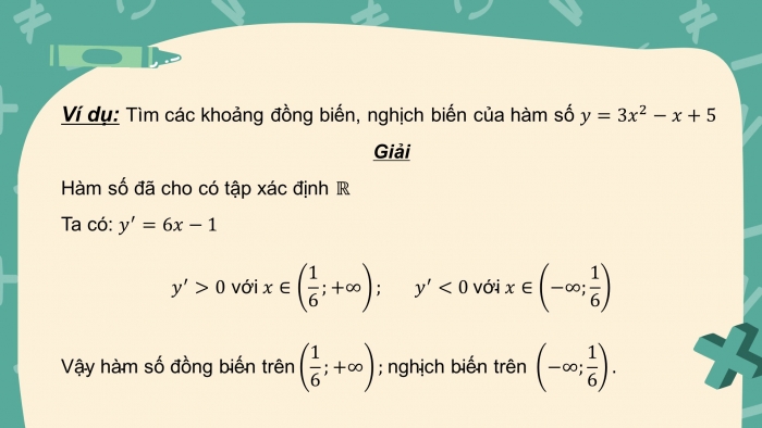 Giáo án PPT dạy thêm Toán 12 kết nối Bài 1: Tính đơn điệu và cực trị của hàm số