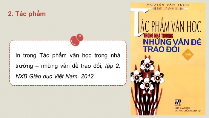 Giáo án PPT dạy thêm Ngữ văn 9 Chân trời bài 2: Về hình tượng bà Tú trong bài 