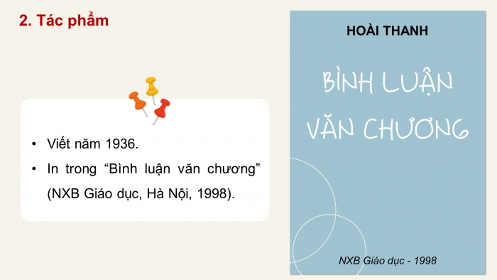 Giáo án PPT dạy thêm Ngữ văn 9 Chân trời bài 2: Ý nghĩa văn chương (Hoài Thanh)