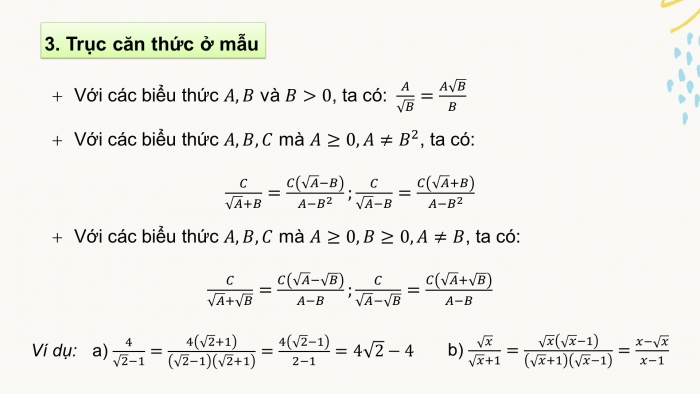 Giáo án PPT dạy thêm Toán 9 Kết nối bài 9: Biến đổi đơn giản và rút gọn biểu thức chứa căn thức bậc hai