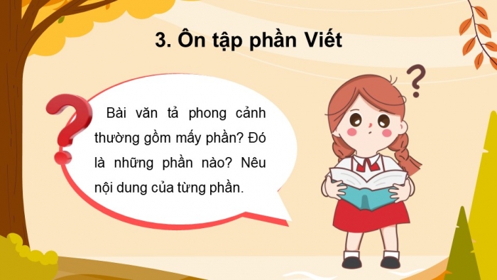 Giáo án PPT dạy thêm Tiếng Việt 5 chân trời bài 1: Bài đọc Chiều dưới chân núi. Luyện từ và câu Từ đồng nghĩa. Bài văn tả phong cảnh