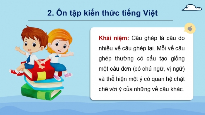 Giáo án PPT dạy thêm Tiếng Việt 5 Kết nối bài 7: Bài đọc Đoàn thuyền đánh cá. Luyện tập về câu ghép. Đánh giá, chỉnh sửa bài văn tả người