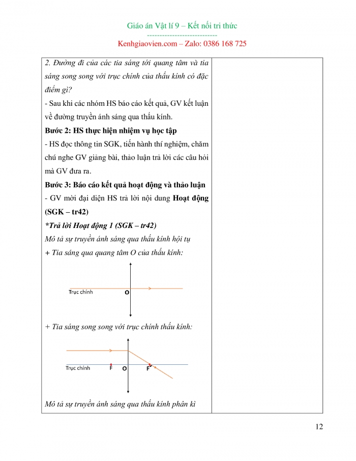 Giáo án và PPT đồng bộ Vật lí 9 kết nối tri thức