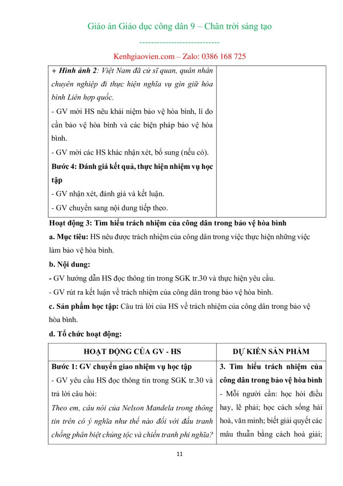 Giáo án và PPT đồng bộ Công dân 9 chân trời sáng tạo