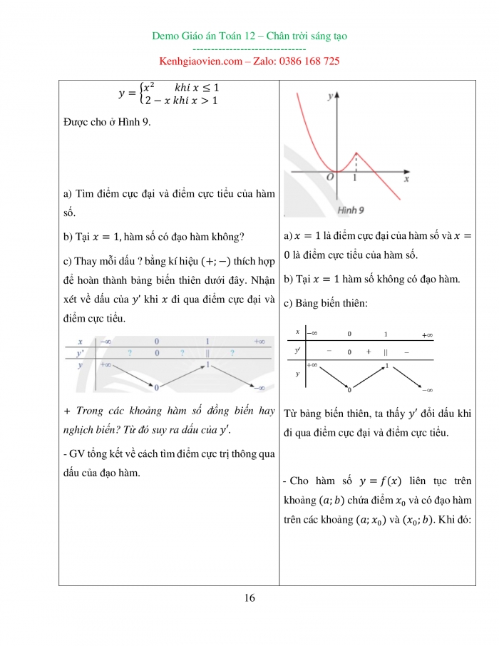 Giáo án và PPT đồng bộ Toán 12 chân trời sáng tạo