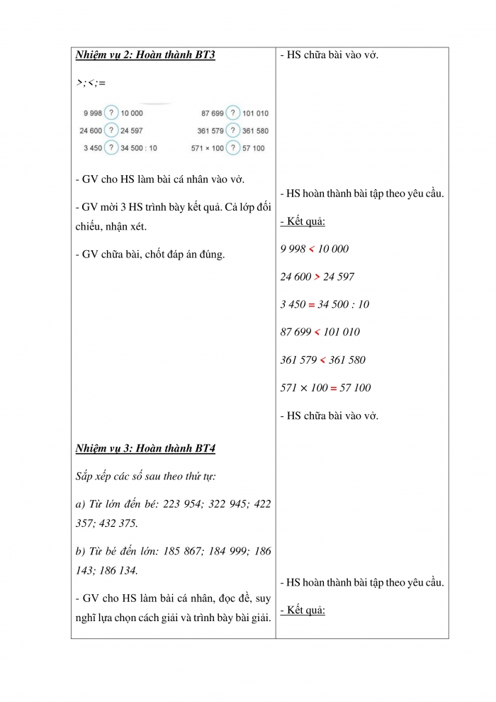 Giáo án và PPT Toán 5 cánh diều bài 1: Ôn tập về số tự nhiên