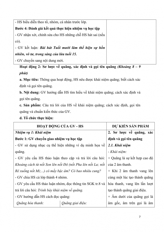 Giáo án và PPT Âm nhạc 9 cánh diều Bài 1: Hát Bài hát Tuổi mười lăm, Thường thức âm nhạc Một số thể loại nhạc đàn, Lí thuyết âm nhạc Sơ lược về quãng