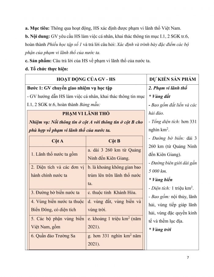 Giáo án và PPT Địa lí 12 cánh diều bài 1: Vị trí địa lí và phạm vi lãnh thổ