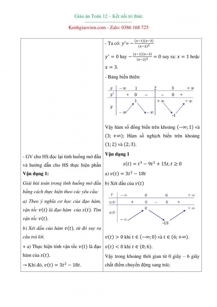 Giáo án và PPT đồng bộ Toán 12 kết nối tri thức