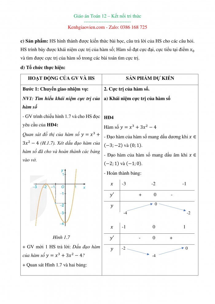 Giáo án và PPT đồng bộ Toán 12 kết nối tri thức