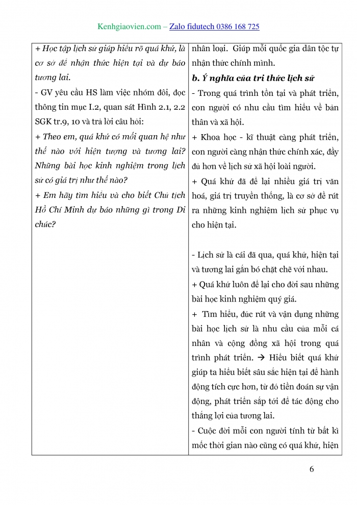 Giáo án và PPT đồng bộ Lịch sử 10 chân trời sáng tạo