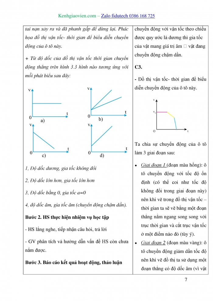 Giáo án và PPT đồng bộ Vật lí 10 cánh diều