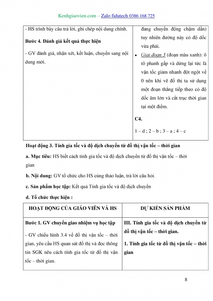 Giáo án và PPT đồng bộ Vật lí 10 cánh diều