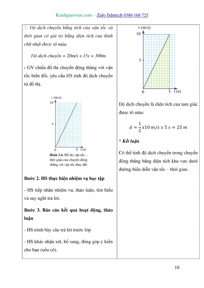 Giáo án và PPT đồng bộ Vật lí 10 cánh diều