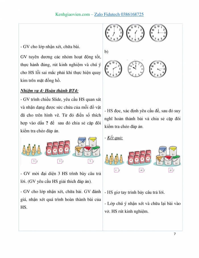 Giáo án và PPT đồng bộ Toán 3 cánh diều