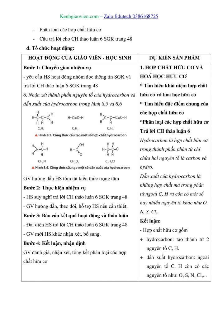 Giáo án và PPT đồng bộ Hoá học 11 chân trời sáng tạo