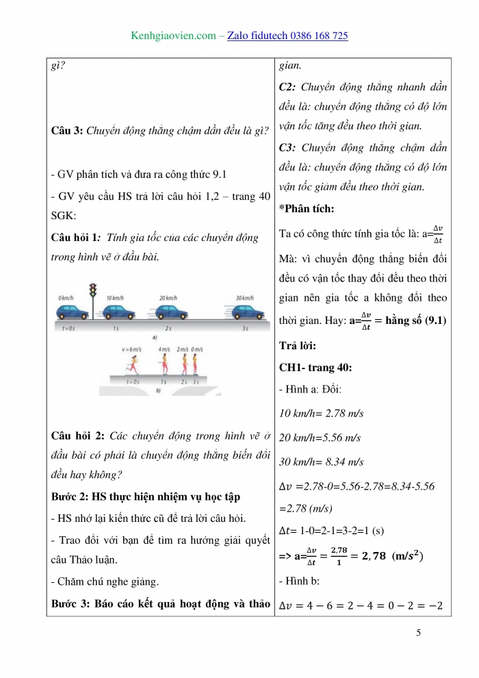 Giáo án và PPT đồng bộ Vật lí 10 kết nối tri thức