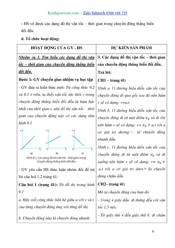 Giáo án và PPT đồng bộ Vật lí 10 kết nối tri thức