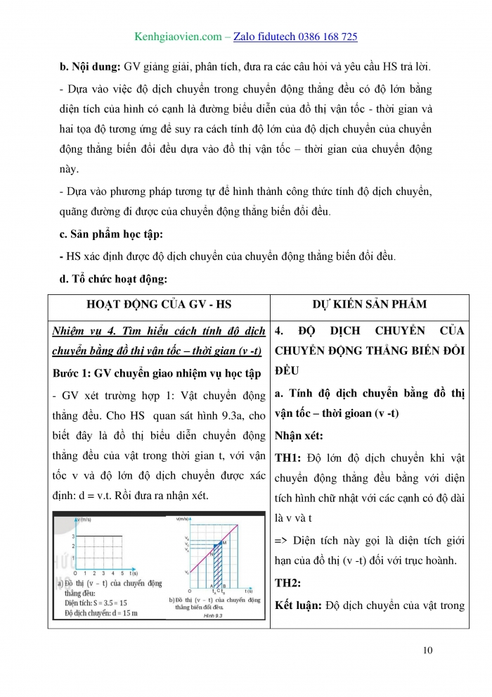 Giáo án và PPT đồng bộ Vật lí 10 kết nối tri thức