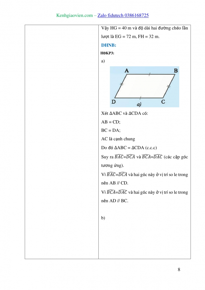 Giáo án và PPT đồng bộ Toán 8 chân trời sáng tạo