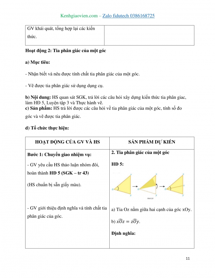 Giáo án và PPT đồng bộ Toán 7 kết nối tri thức