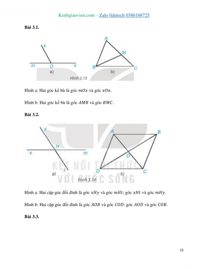 Giáo án và PPT đồng bộ Toán 7 kết nối tri thức