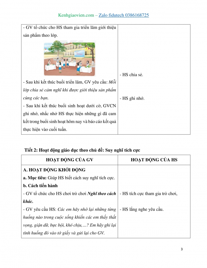 Giáo án và PPT đồng bộ Hoạt động trải nghiệm 4 kết nối tri thức