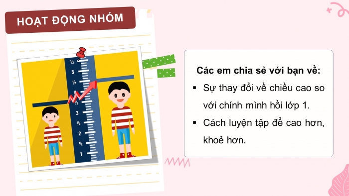 Giáo án điện tử Hoạt động trải nghiệm 5 kết nối Chủ đề Em lớn lên mỗi ngày - Tuần 1