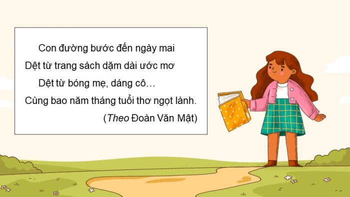 Giáo án điện tử Tiếng Việt 5 chân trời Bài 7: Chớm thu