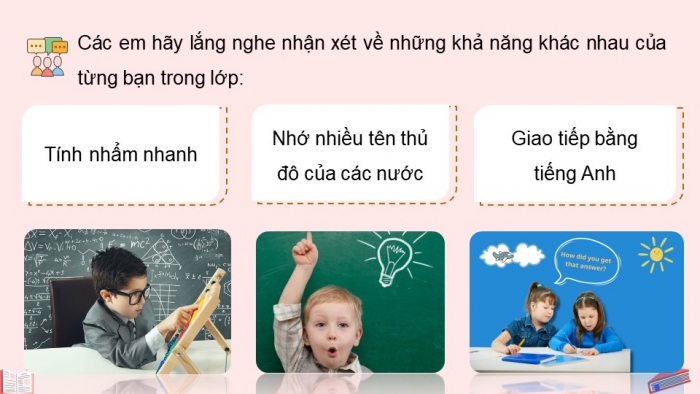 Giáo án điện tử Hoạt động trải nghiệm 5 chân trời bản 2 Chủ đề 1 Tuần 2