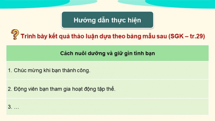 Giáo án điện tử Hoạt động trải nghiệm 5 chân trời bản 2 Chủ đề 3 Tuần 8