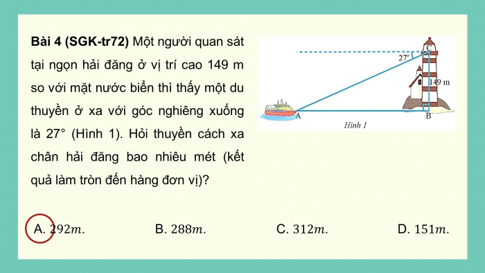 Giáo án điện tử Toán 9 chân trời Bài tập cuối chương 4