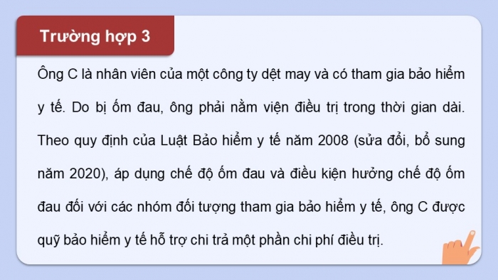 Giáo án điện tử Kinh tế pháp luật 12 chân trời Bài 3: Bảo hiểm