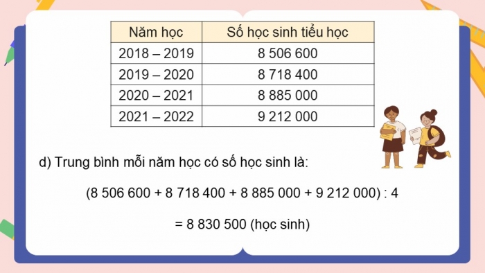 Giáo án điện tử Toán 5 chân trời Bài 7: Em làm được những gì?