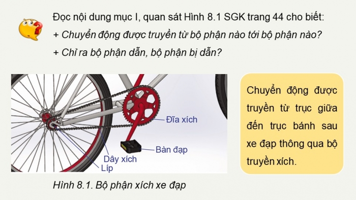 Giáo án và PPT đồng bộ Công nghệ 8 cánh diều