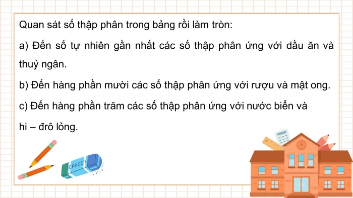 Giáo án điện tử Toán 5 kết nối Bài 14: Luyện tập chung