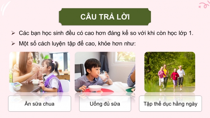 Giáo án điện tử Hoạt động trải nghiệm 5 kết nối Chủ đề Em lớn lên mỗi ngày - Tuần 1