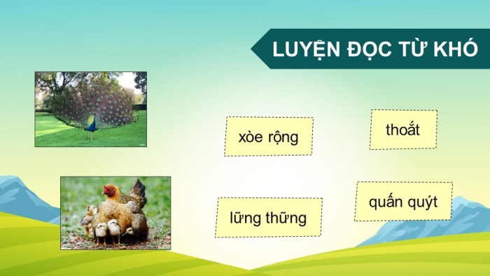 Giáo án điện tử Tiếng Việt 5 chân trời Bài 7: Bức tranh đồng quê